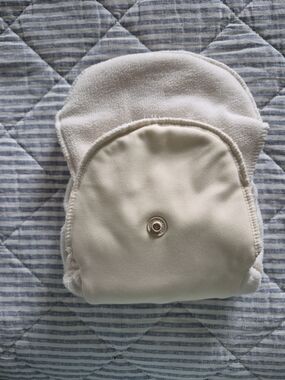 Gro Via No Prep Soaker Pad Reusable Cloth Diaper Insert. E U C